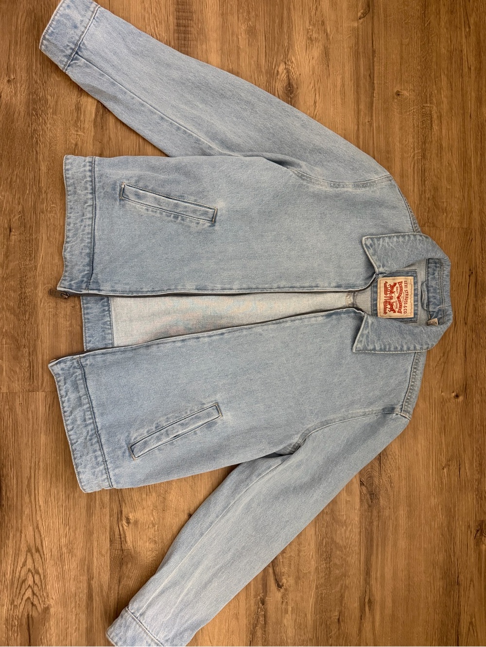 Levi's Light Blue Relaxed Denim Jacket